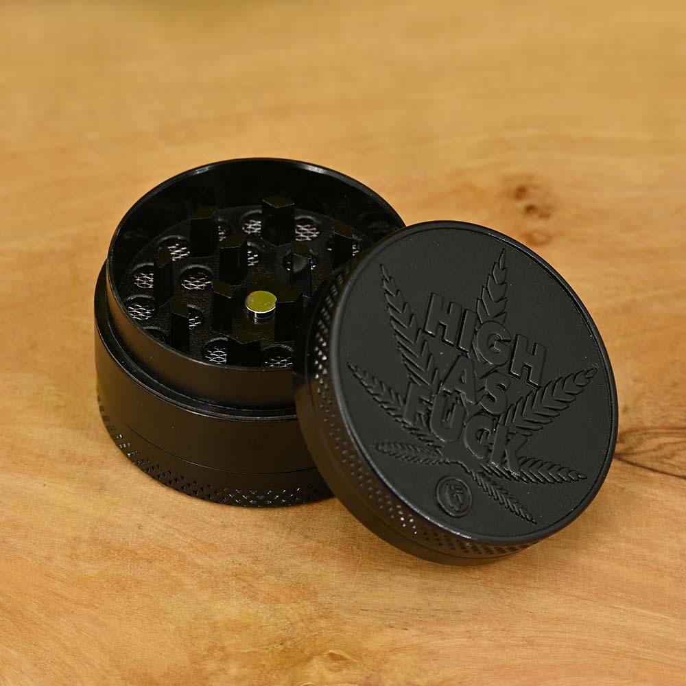High as fuck - Grinder 3 teilig ⌀40mm