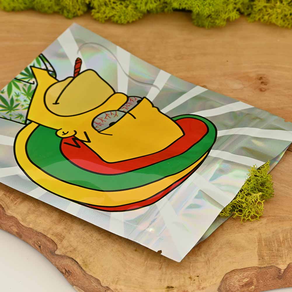 Mylar Baggie für ca. 5g - Homer Simpson