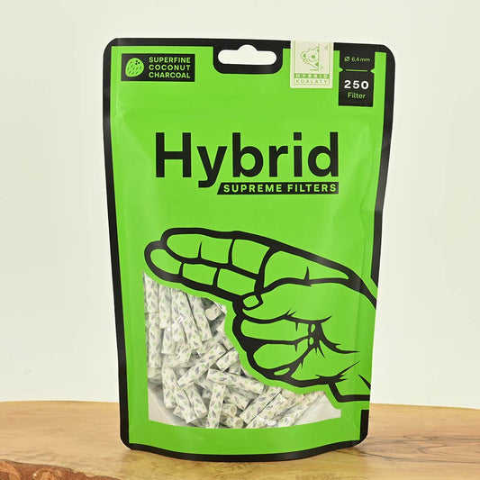 Hybrid Supreme Aktivkohlefilter (250er Pack) - weiß