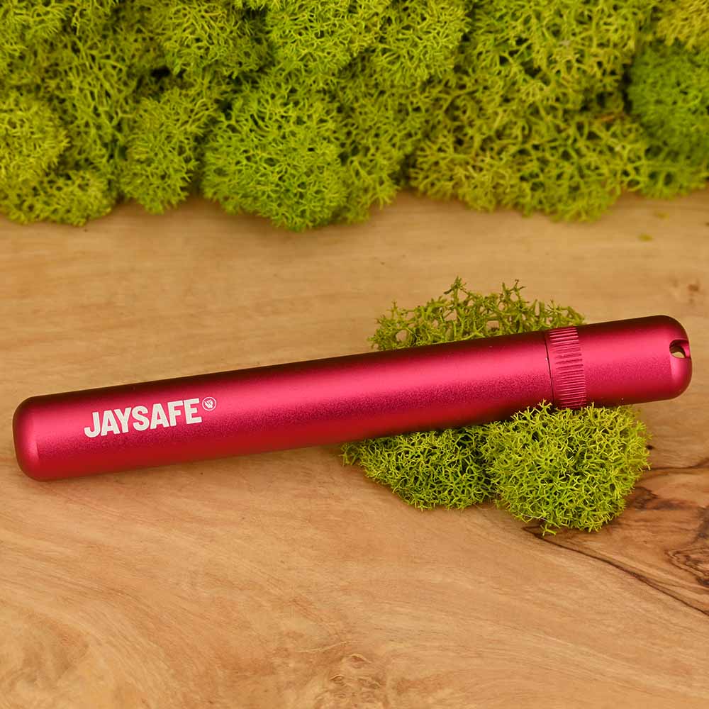 JAYSAFE - Premium Joint Holder Case - rot