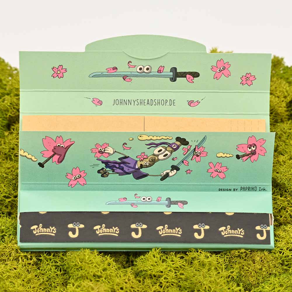 Johnnys Natural Slim Papers v2 + Tips | Sakura