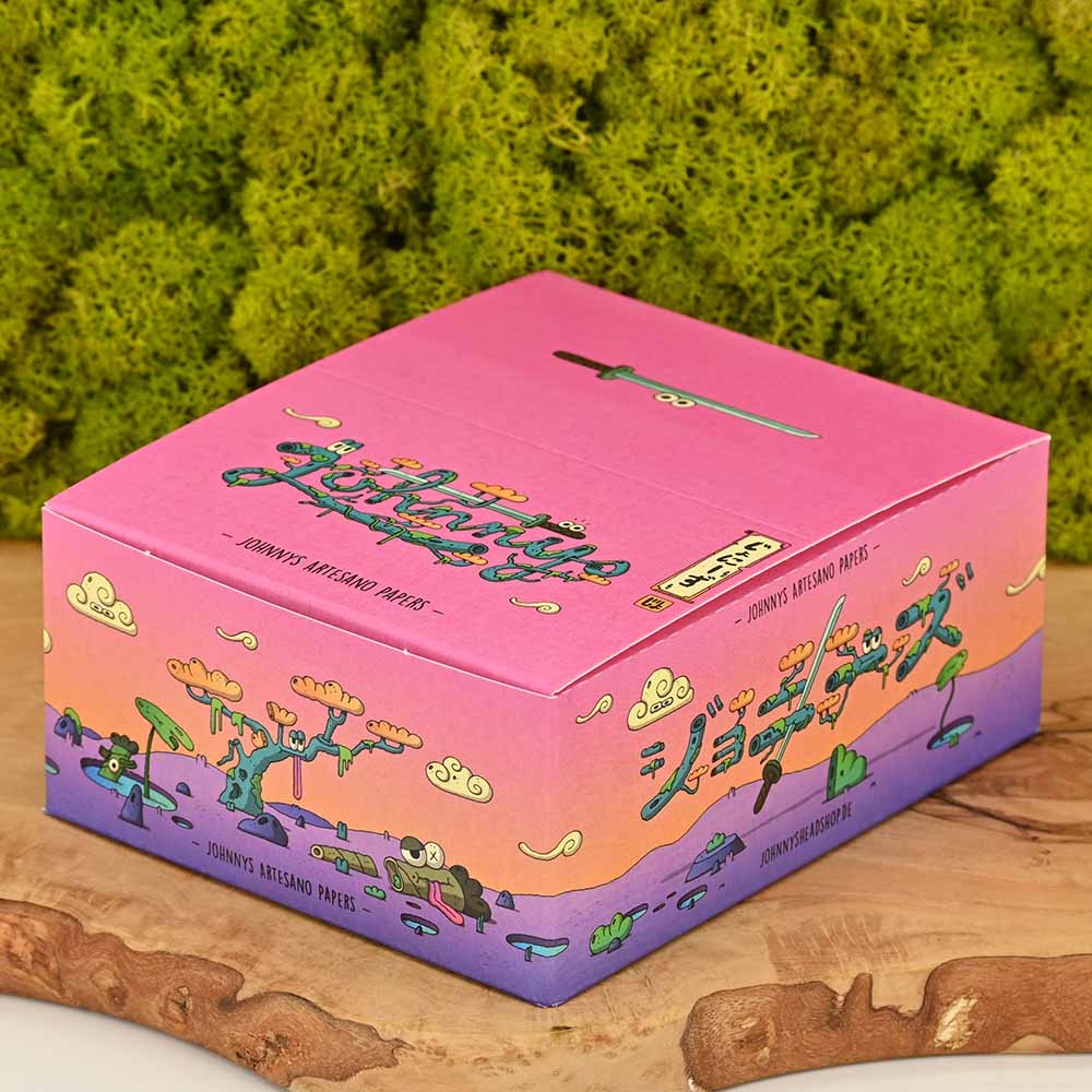 Johnnys Artesano Papers - Samurai - Display Box (20 Stück)