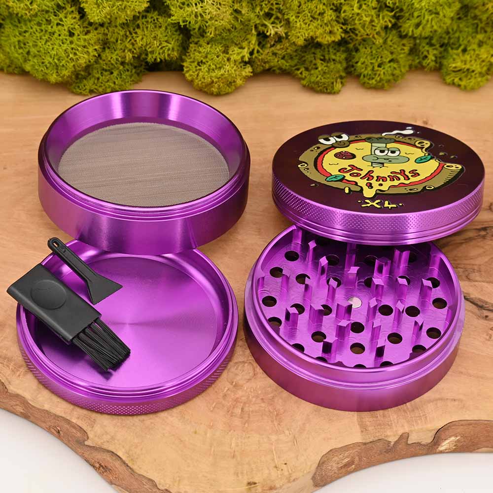 Pizza - Johnnys Premium XL Aluminium Grinder ⌀75mm