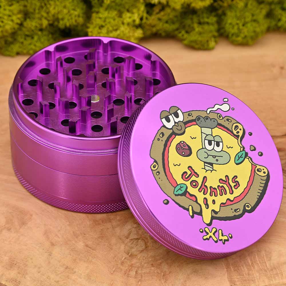 Pizza - Johnnys Premium XL Aluminium Grinder ⌀75mm