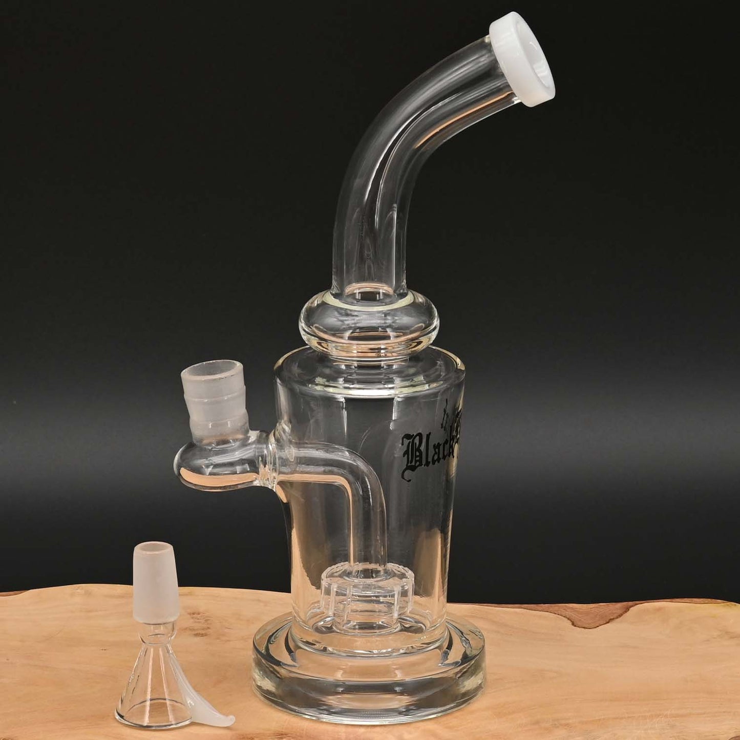 Black Leaf Bubbler mit Duschkopfperkolator (21cm)