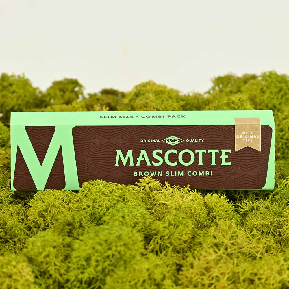 Mascotte Brown King Size Slim Paper + Tips
