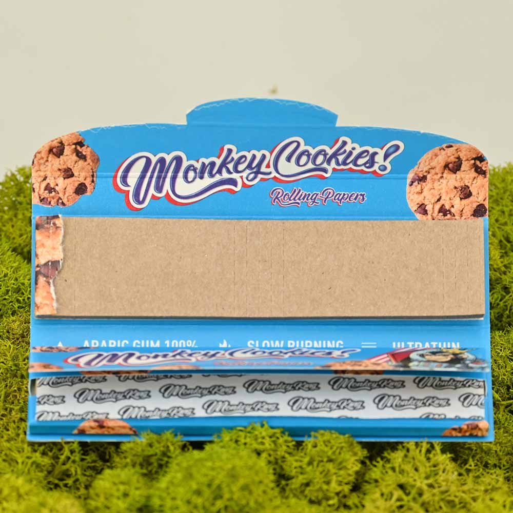 Monkey King Cookies Kingsize Slim Papers + Tips (mit Geruch)