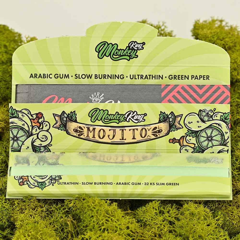 Monkey King Mojito Kingsize Slim Papers + Tips (mit Geruch)