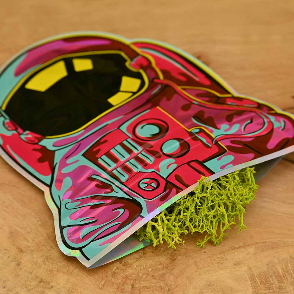 Mylar Baggie für ca. 3g - Astronaut