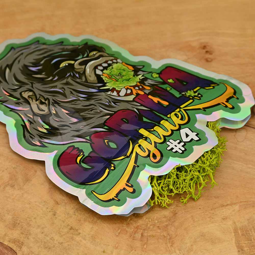 Mylar Baggie für ca. 3g - Gorilla Glue #4