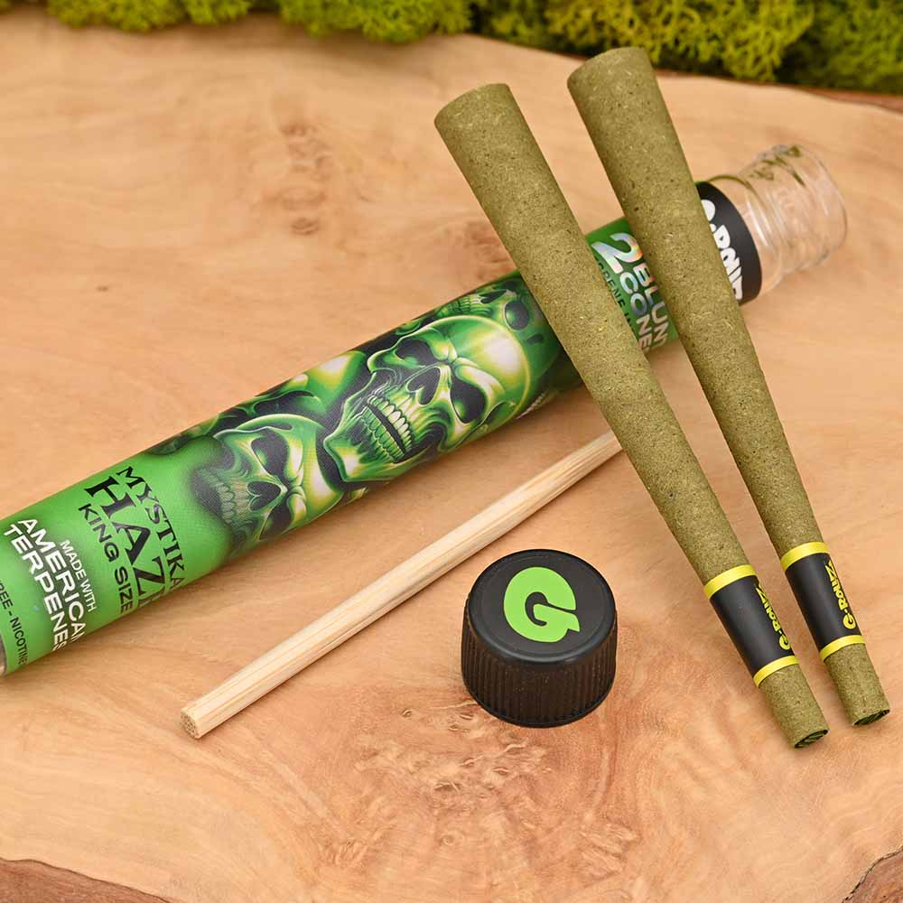 G-ROLLZ - Mystikal Haze - 2x Terpene Infused Blunt Cones