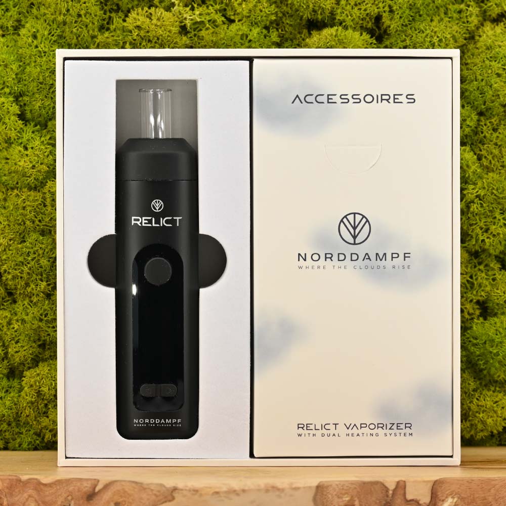 NORDDAMPF Relict Vaporizer - Deep Black
