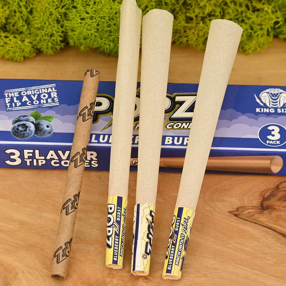 POPZ - Blueberry Burst Cones (3er Set)