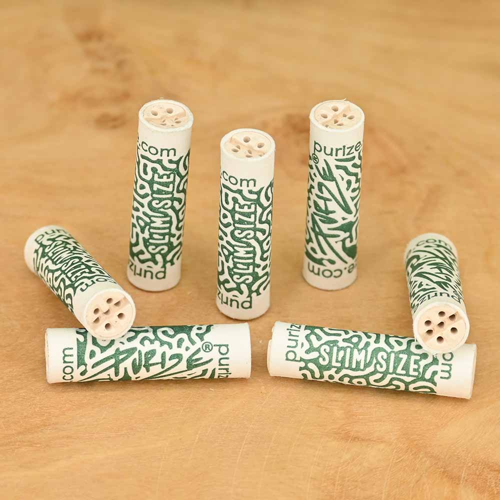 Purize Aktivkohlefilter 7mm Slim Size (50er Pack)