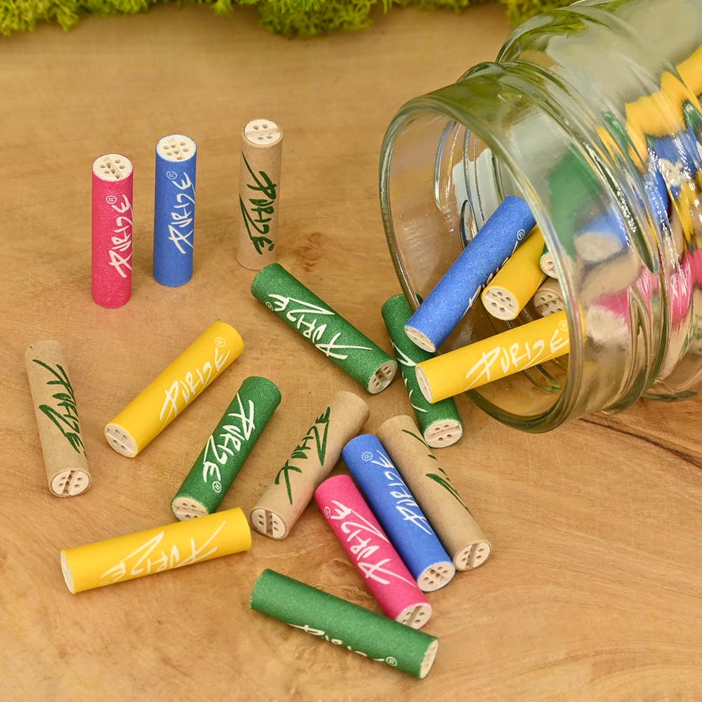 5 x Purize XTRA Slim Aktivkohlefilter - 100er Glas