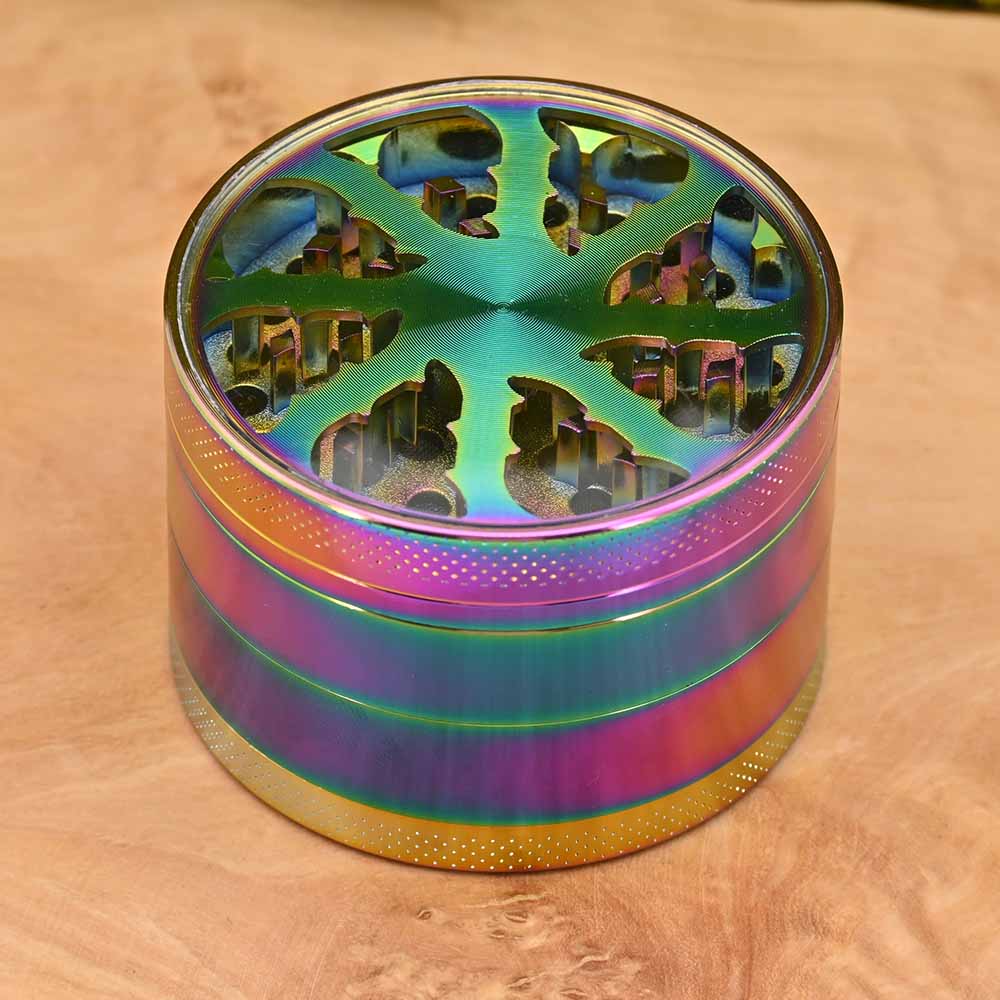 Spiralstar Grinder (4 teilig) ⌀62mm - Rainbow