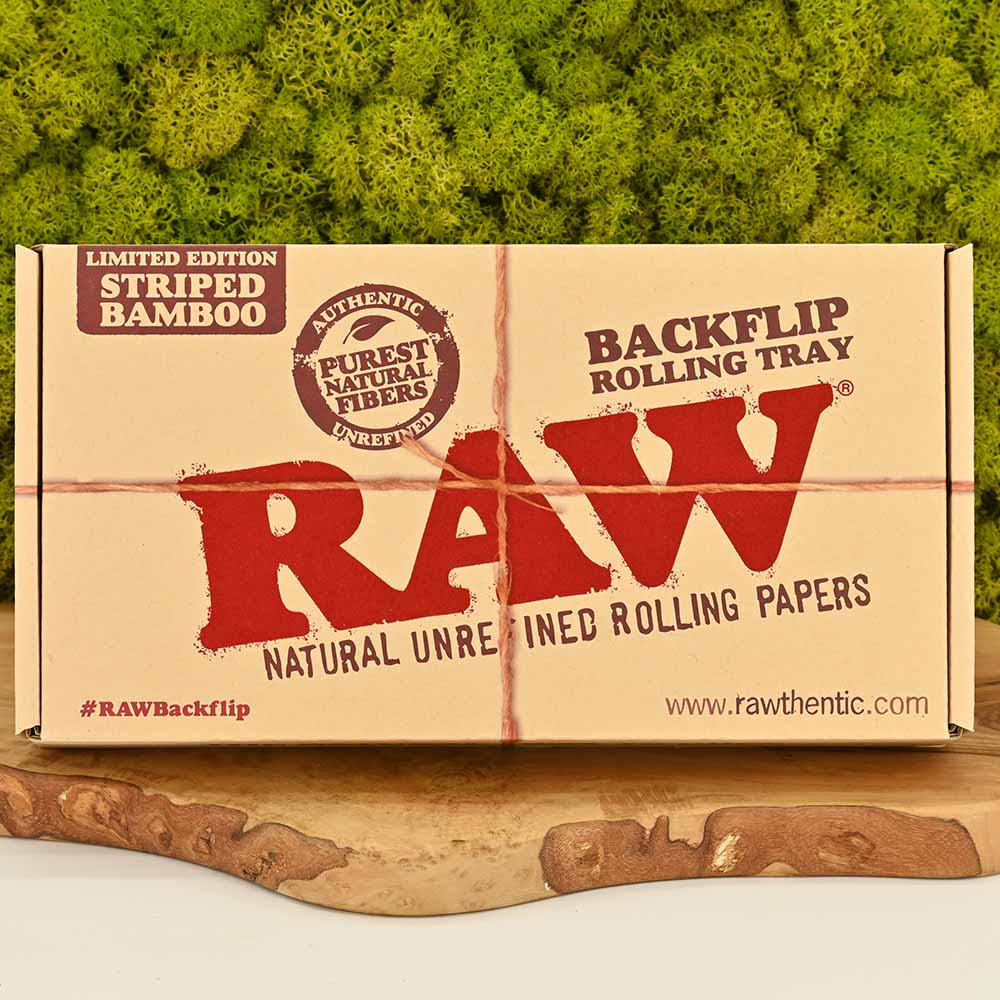 RAW Back Flip Bambus Rolling Tray