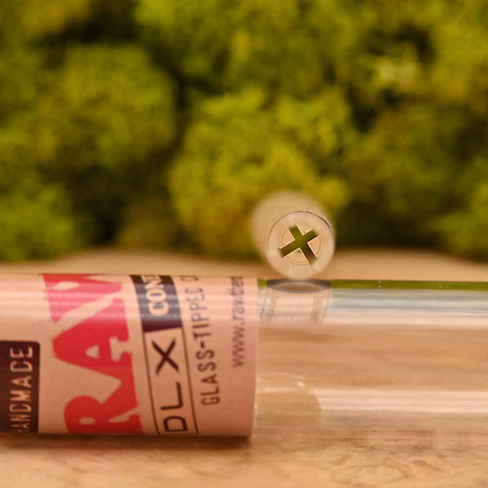 RAW DLX Cone Kingsize - mit 7mm Glastip