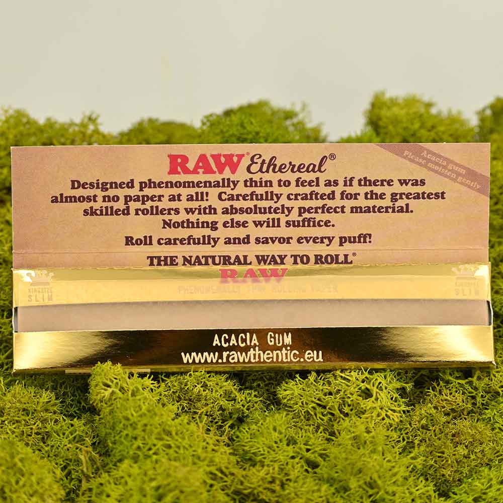 RAW Ethereal King Size Slim Papers - Display Box (50 Stück)