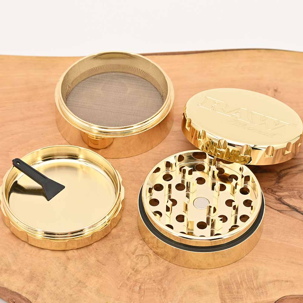RAW Ethereal Edelstahl Grinder 4-teilig ⌀60mm