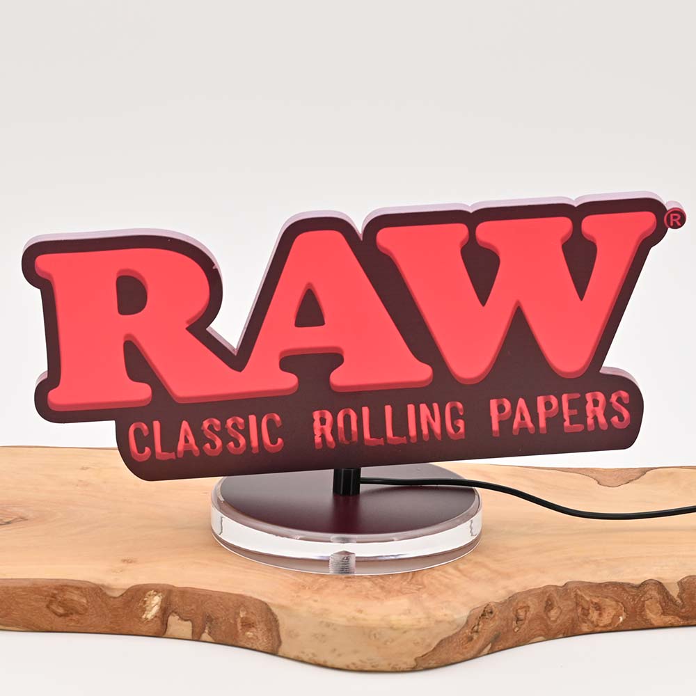 RAW LED Schild mit USB