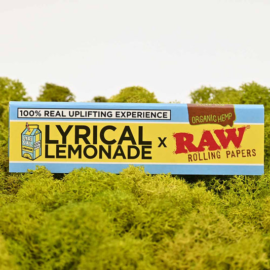 RAW Organic Kingsize Wide Papers - Lyrical Lemonade