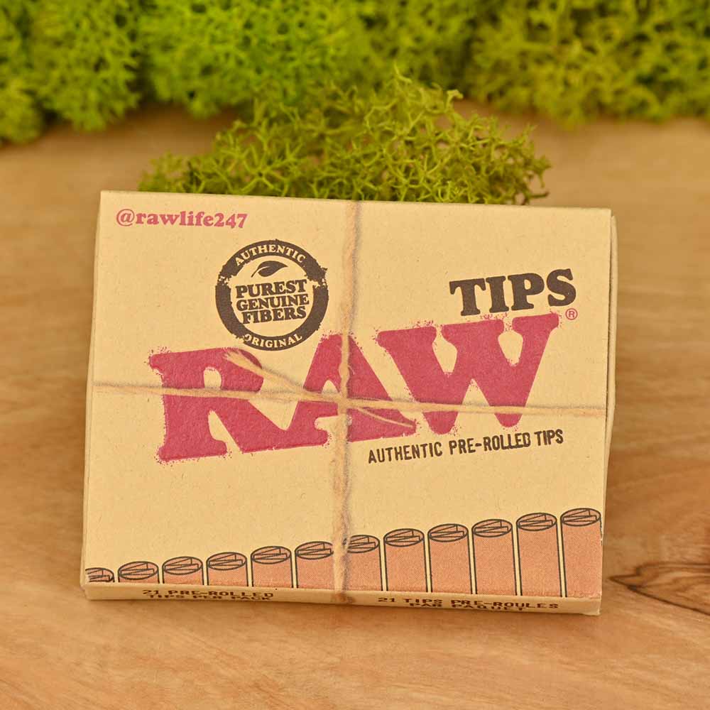 RAW Pre-Rolled Filter Tips (21 Stück)