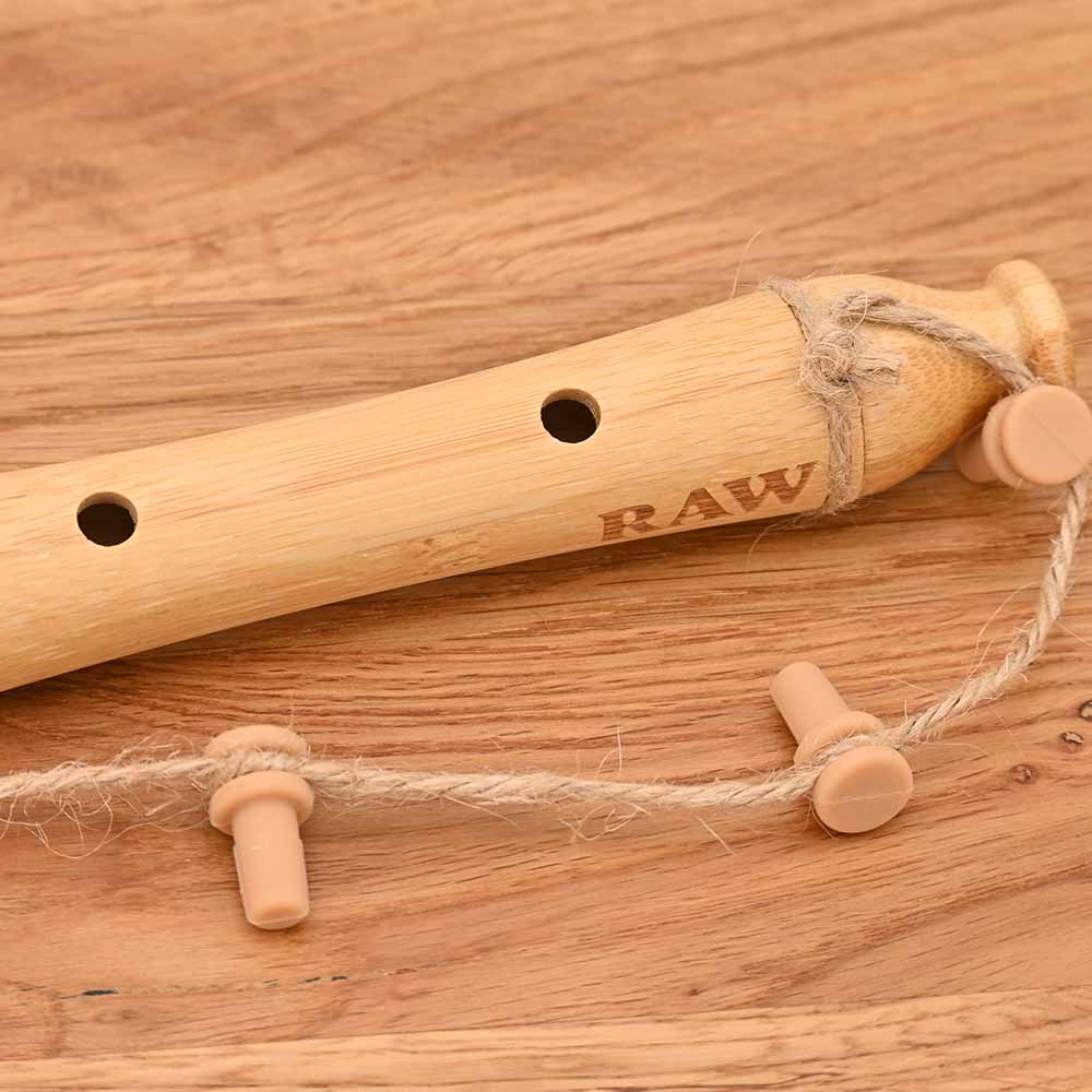 RAW Tuberator - Joint Halterung aus Bambus für 7 Joints