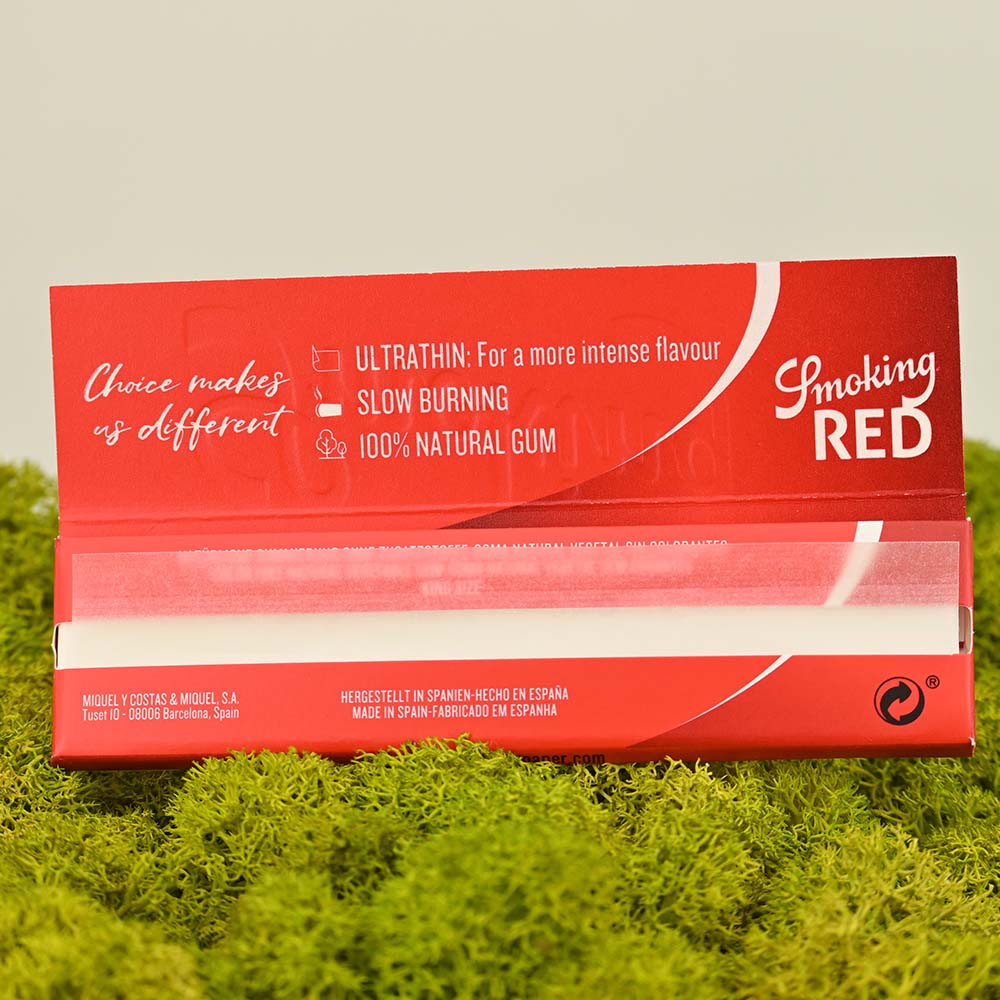 Smoking Red King Size Paper