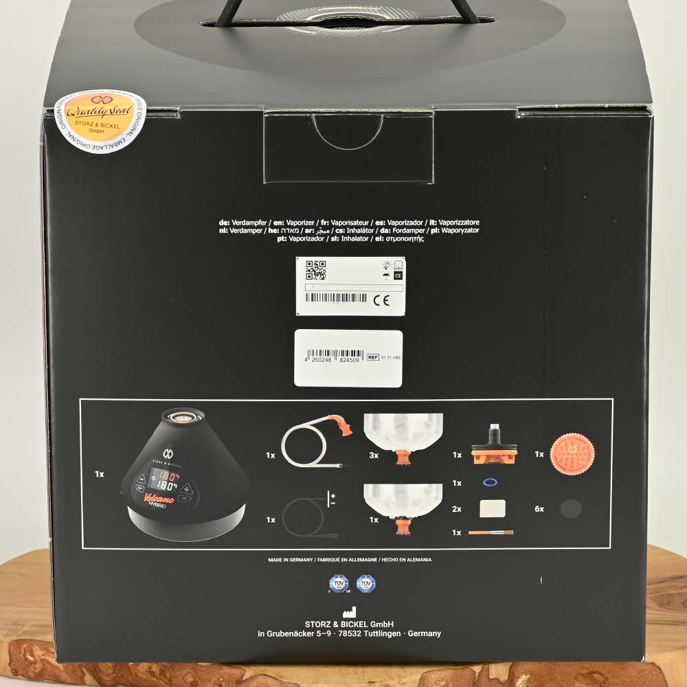 Volcano Hybrid Vaporizer Onyx - Storz & Bickel