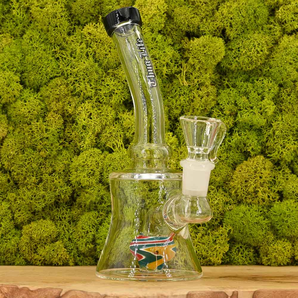 Thug Life Bubbler Bong | mit Perkolator (15cm)