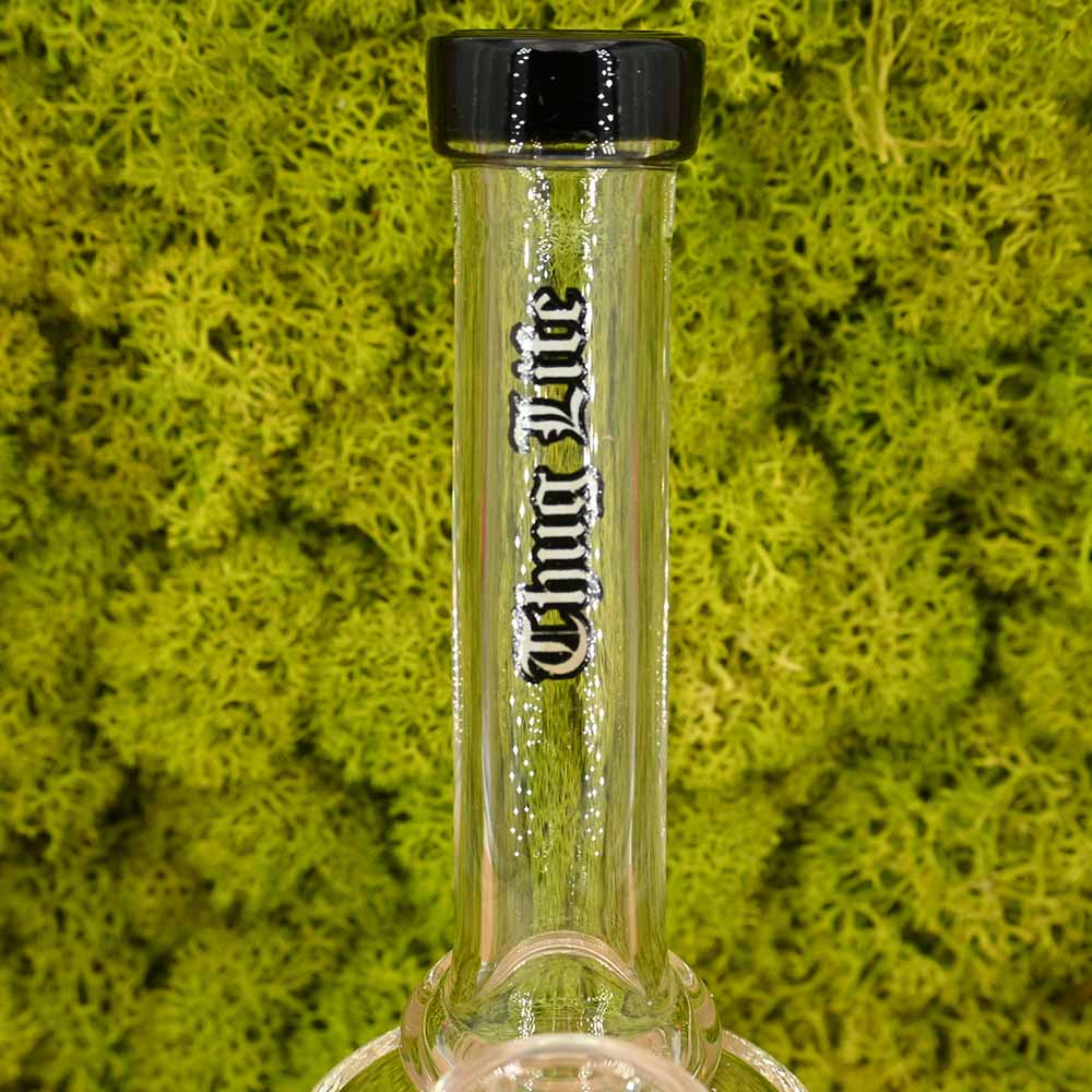 Thug Life Bubbler Bong | mit Perkolator (15cm)