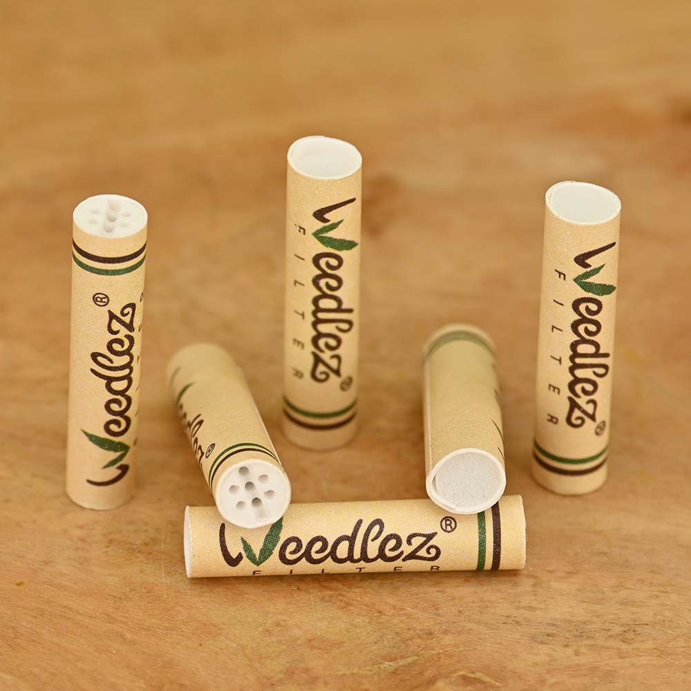 Weedlez Aktivkohlefilter 6mm - Keramik & Zellulose (50er Pack)