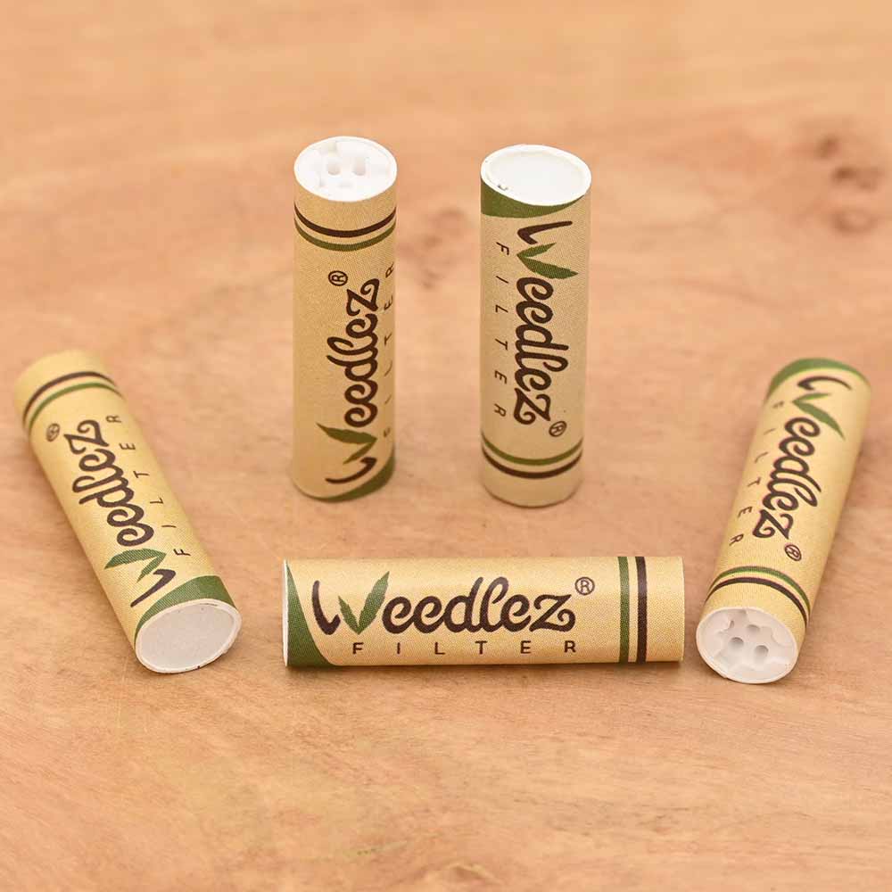 Weedlez Aktivkohlefilter 7mm - Keramik & Zellulose (250er Pack)