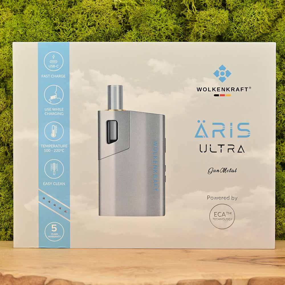 Wolkenkraft Äris Ultra Vaporizer - Gun Metal