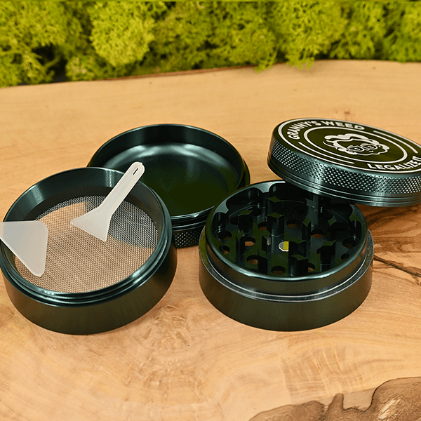 Granny's Premium Aluminium Grinder | ∅ 55mm - grün