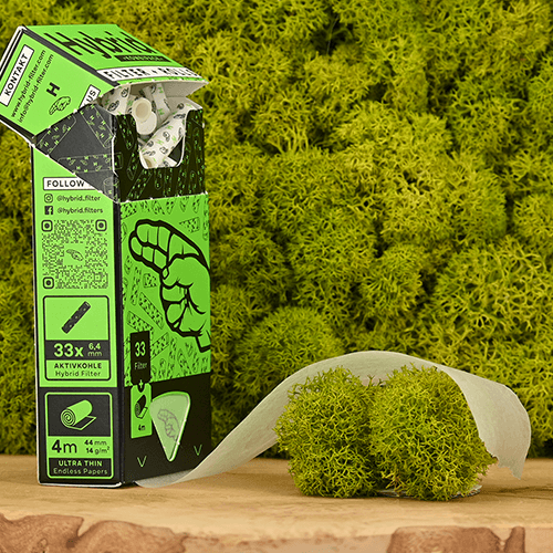 Hybrid Supreme Kombipack mit Aktivkohlefilter + Rolls