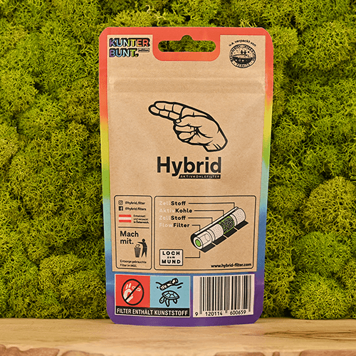 Hybrid Supreme Aktivkohlefilter (55er Pack) | Rainbow