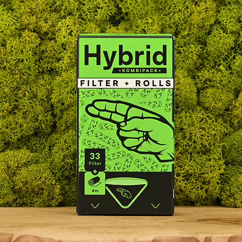 Hybrid Supreme Kombipack mit Aktivkohlefilter + Rolls