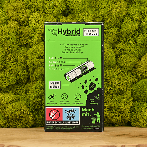 Hybrid Supreme Kombipack mit Aktivkohlefilter + Rolls
