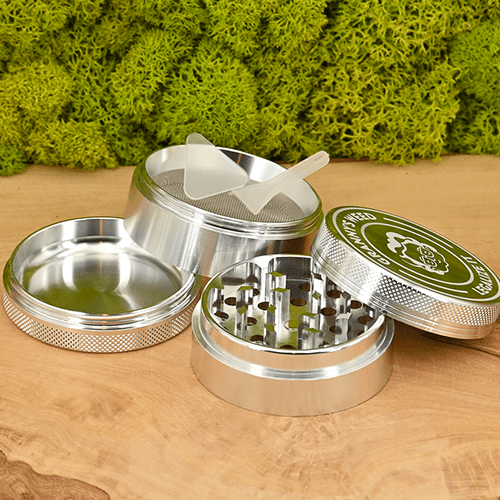 Granny's Premium Aluminium Grinder | ∅ 55mm - silber