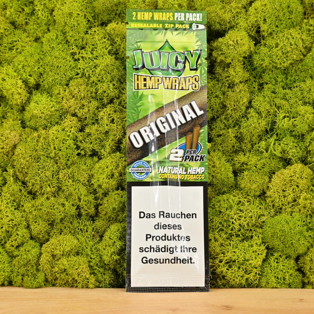 JUICY Hemp Wraps Original - Display Box (25 Stück)