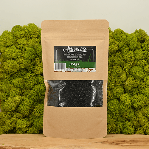 Purize Aktivkohle - 150g lose (Kokosnussbasis)