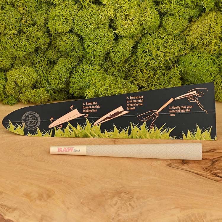 RAW Black Organic Cones Kingsize (20er Set)