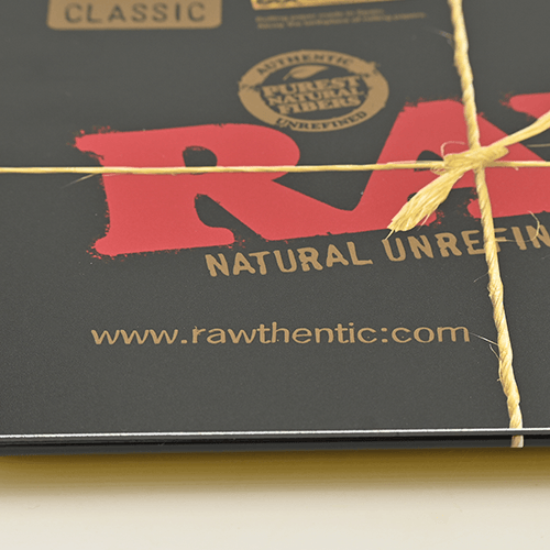 RAW Black Rolling Tray Cover - magnetisch