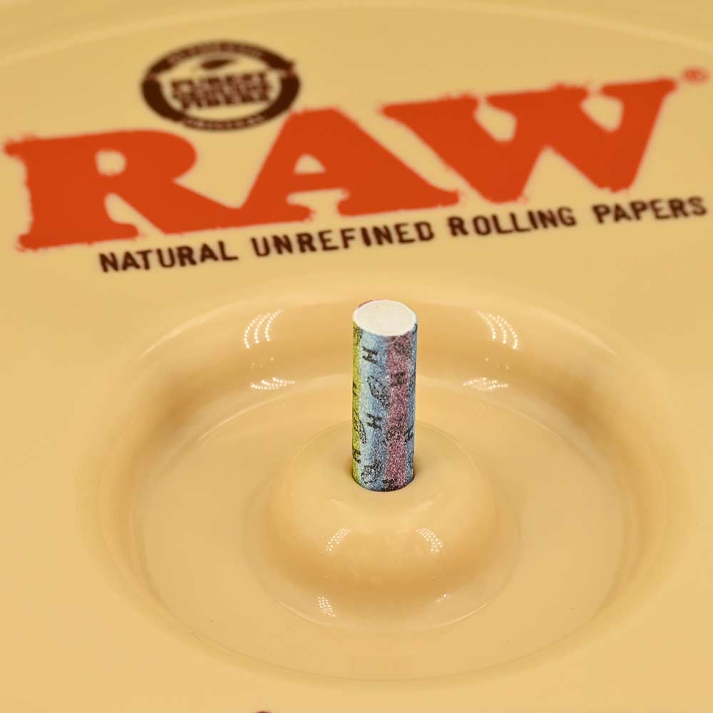 RAW Frisbee mit Joint Halterung