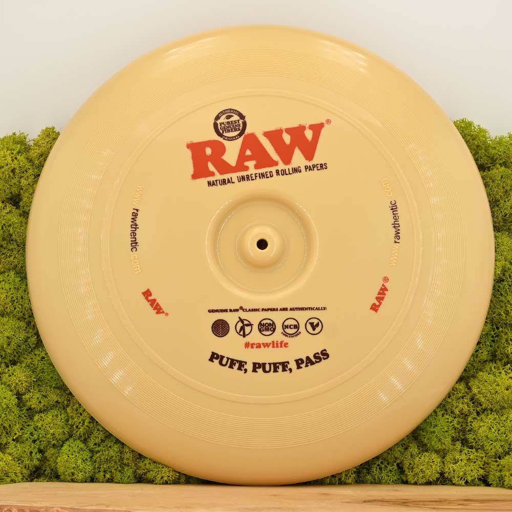 RAW Frisbee mit Joint Halterung