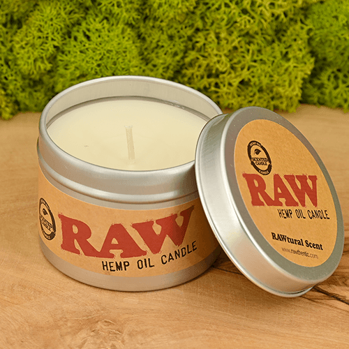 RAW Duftkerze aus Hanföl - RAWtural Scent