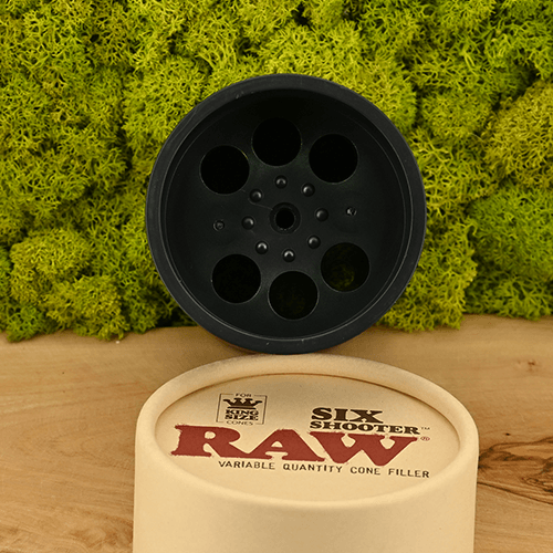 RAW Six Shooter - bis zu 6 Cones gleichzeitig füllen