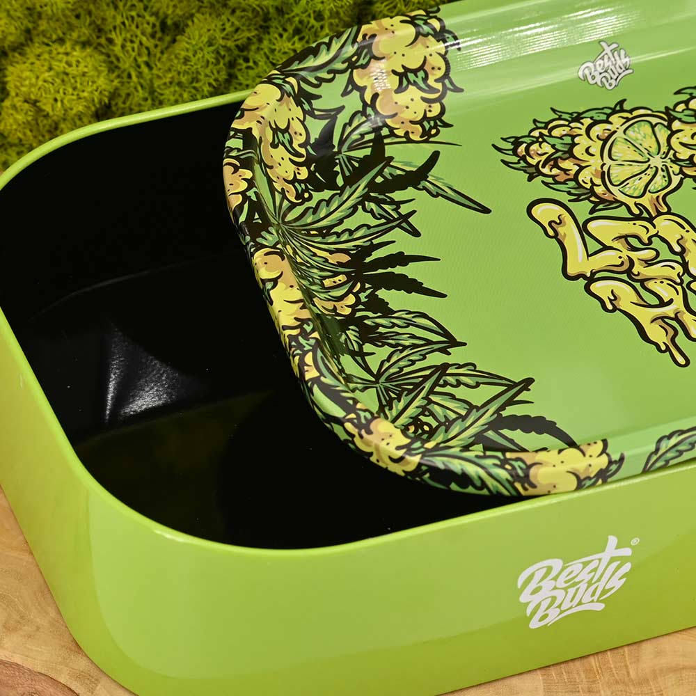 Lemon Haze Aufbewahrungsbox mit Rolling Tray